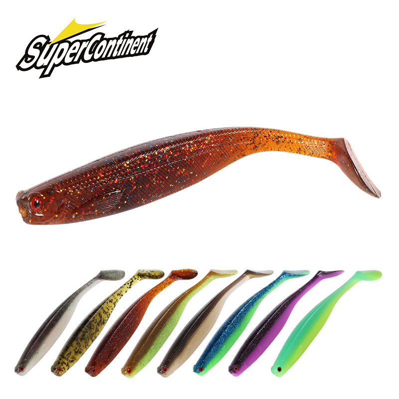 Fishing Lure Soft Plastic - 2022 Supercontinent ShadTeez 5 см/7 см/10
