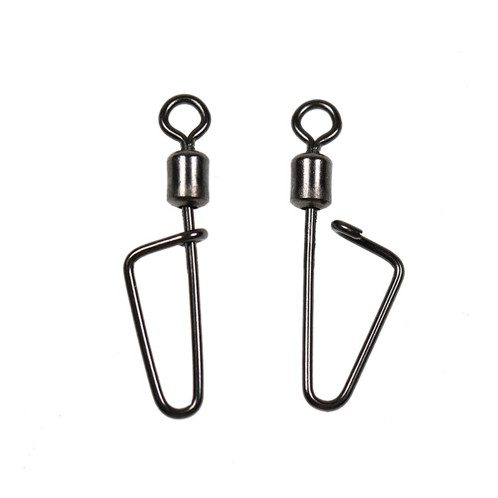Fishing Lure Accessories - 20 штук # Вертлюг-карабин 12-1/0 с