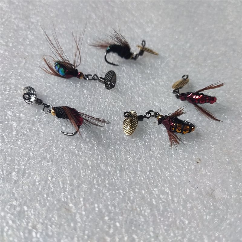 Fishing Lure Accessories - Набор для микроджига T34C: Искусственные приманки-мушки