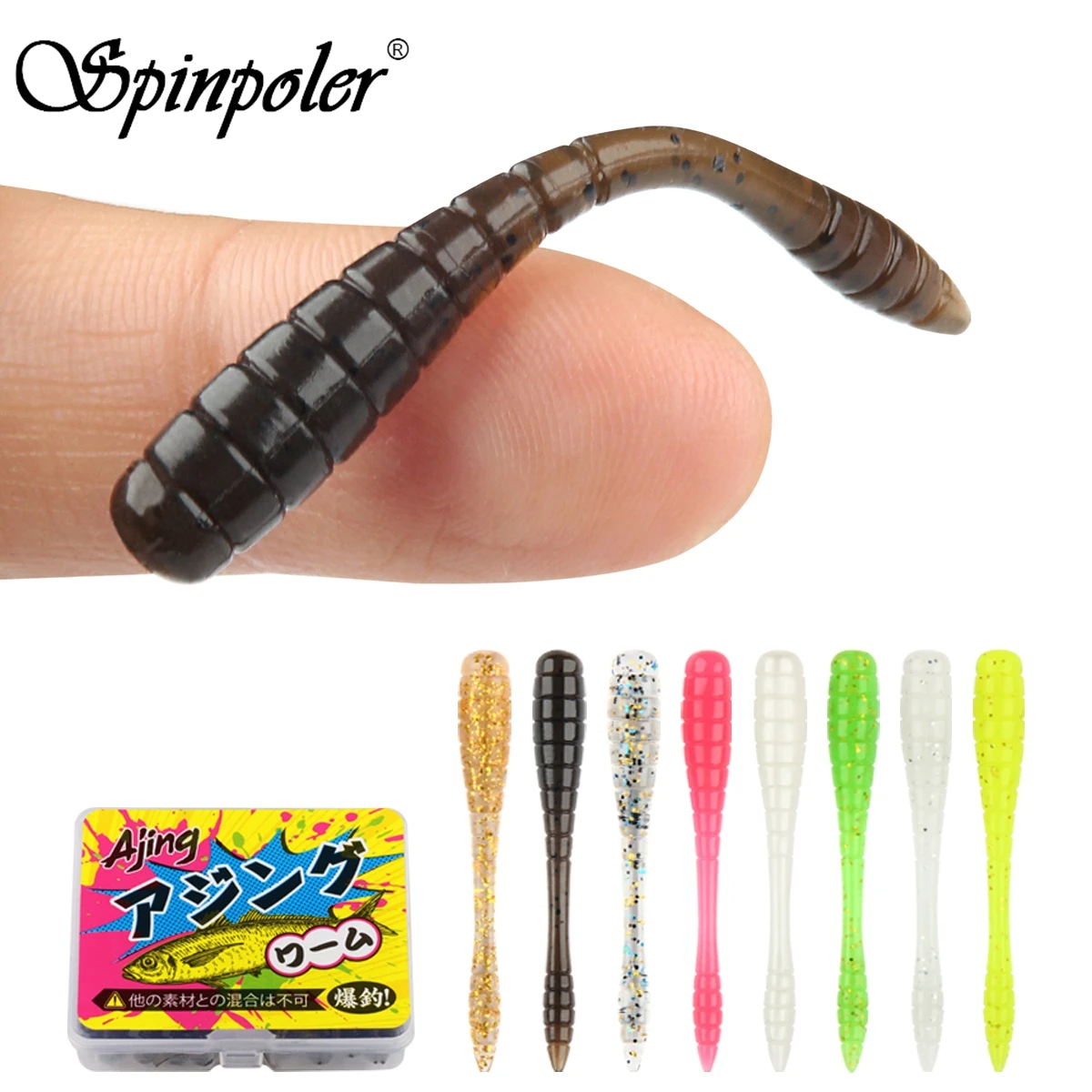 Fishing Lure Topwater - Спинполер TPR Ajing Мягкие приманки Искусственная