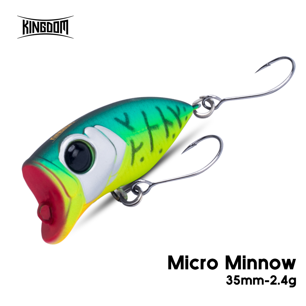 Fishing Lure Topwater - Kingdom Micro Плавающие рыболовные приманки для