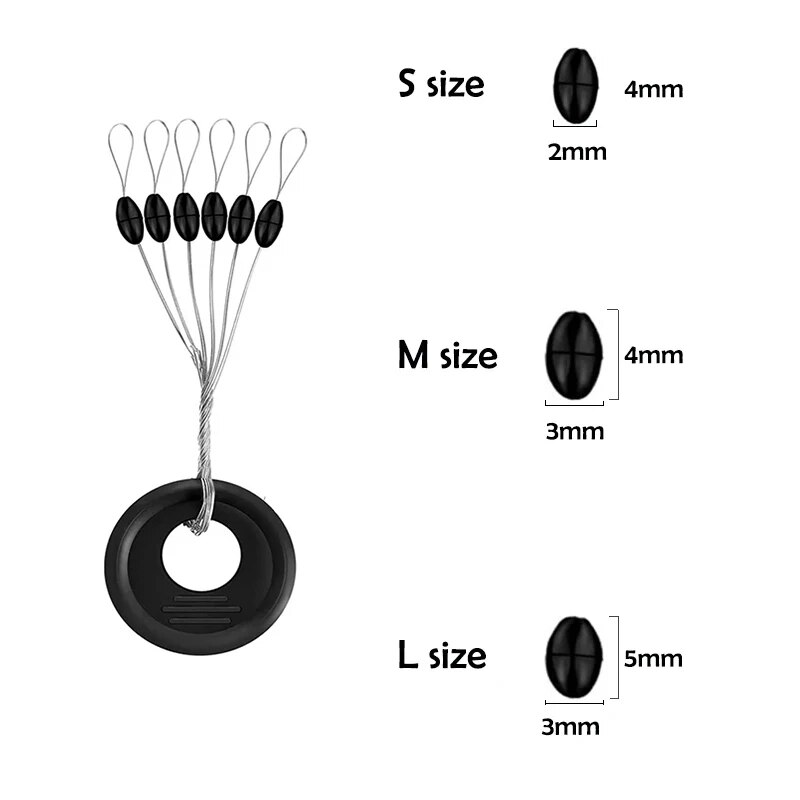 600 шт., 100 групп, резиновая  – обзор и цена Fishing Lure Spinner
