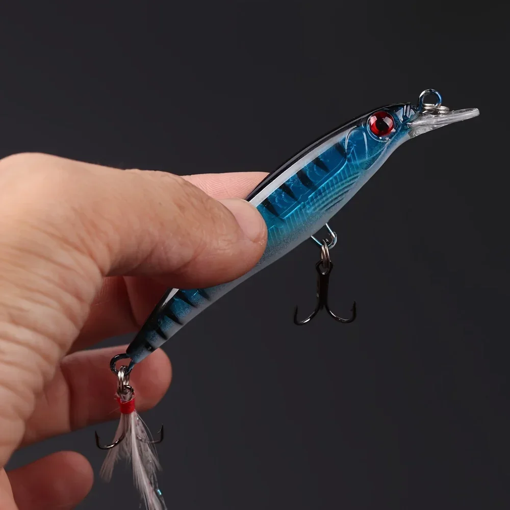 Laser 3D Eyes Bionic Minnow Fi – обзор и цена Fishing Lure Box