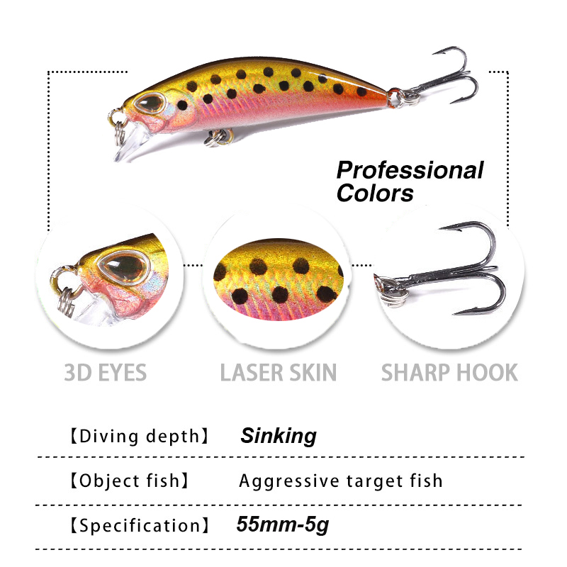 WESTBASS 1PX микро-приманка в  – обзор и цена Fishing Lure Crankbait