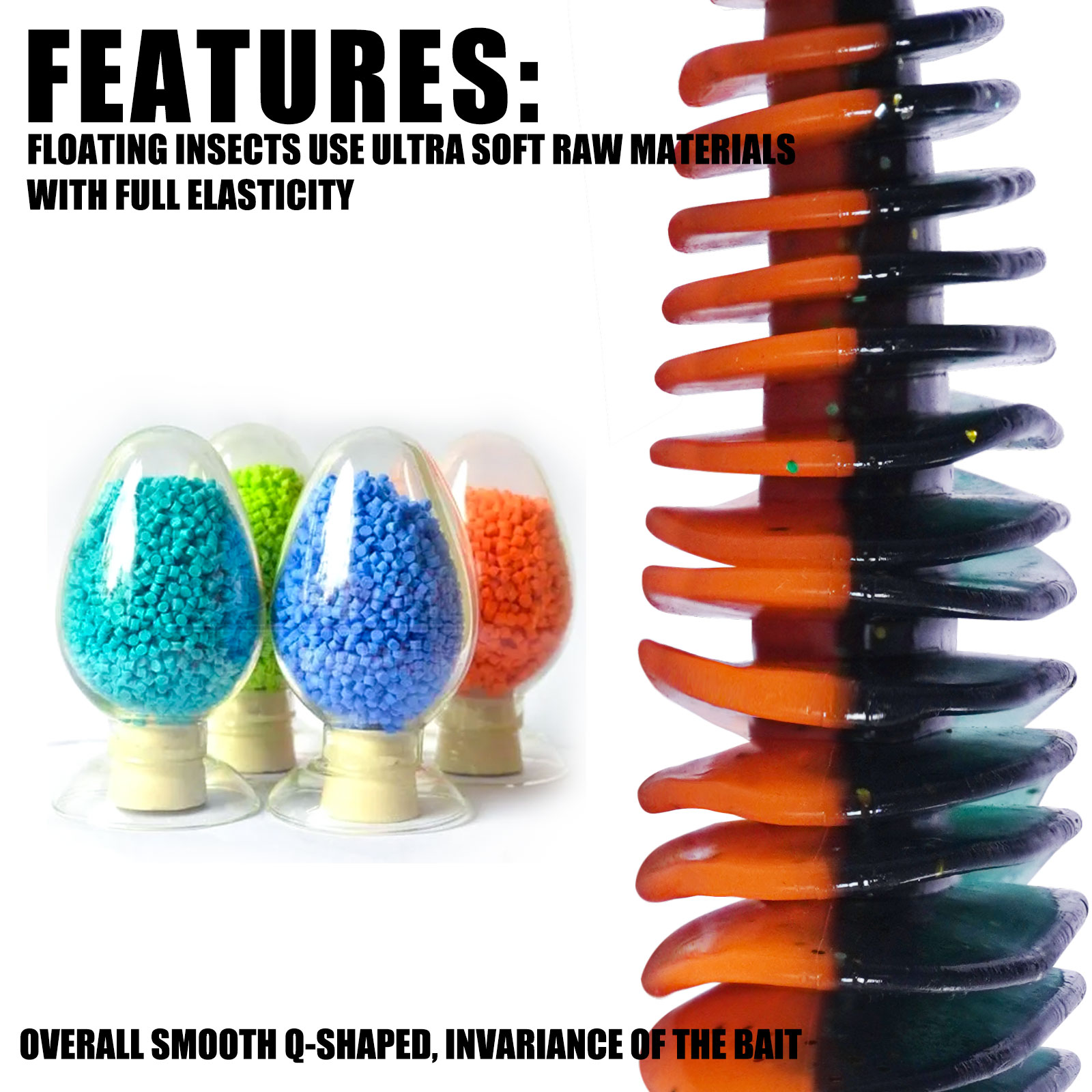 SAMOLLA Worm, силиконовая мягк – обзор и цена Fishing Lure Soft Plastic