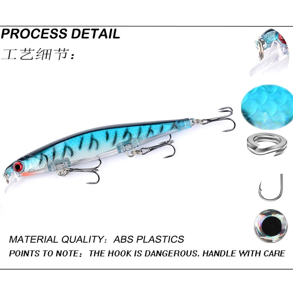 1 шт., лазерная тонущая рыболо – обзор и цена Fishing Lure Jerkbait