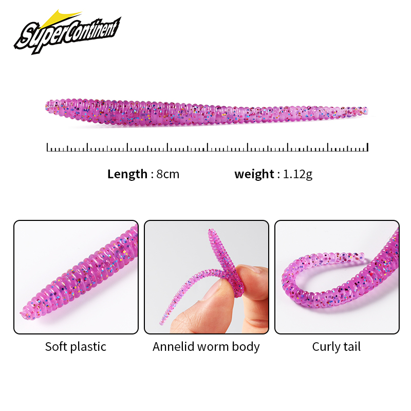 Суперконтинентальные медленно  – обзор и цена Fishing Lure Soft Plastic