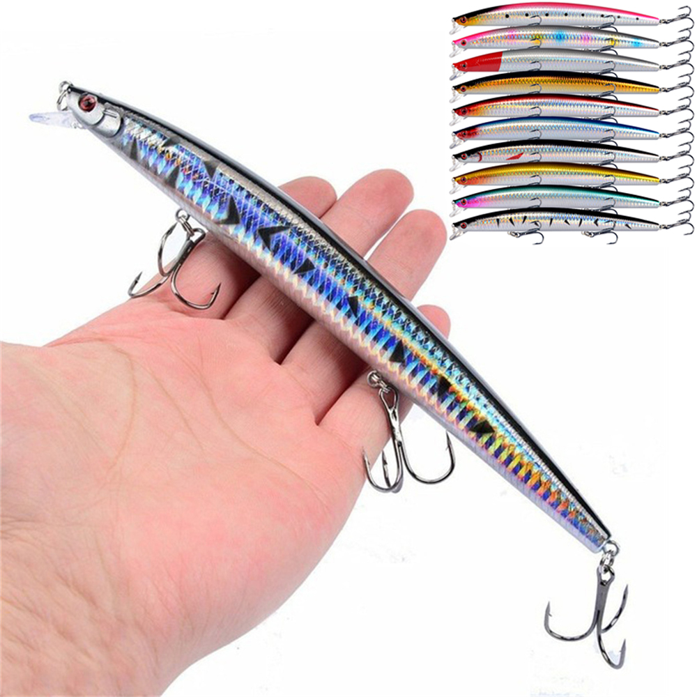 Воблер-минноу 18 см, 24 г, лаз – обзор и цена Fishing Lure Crankbait