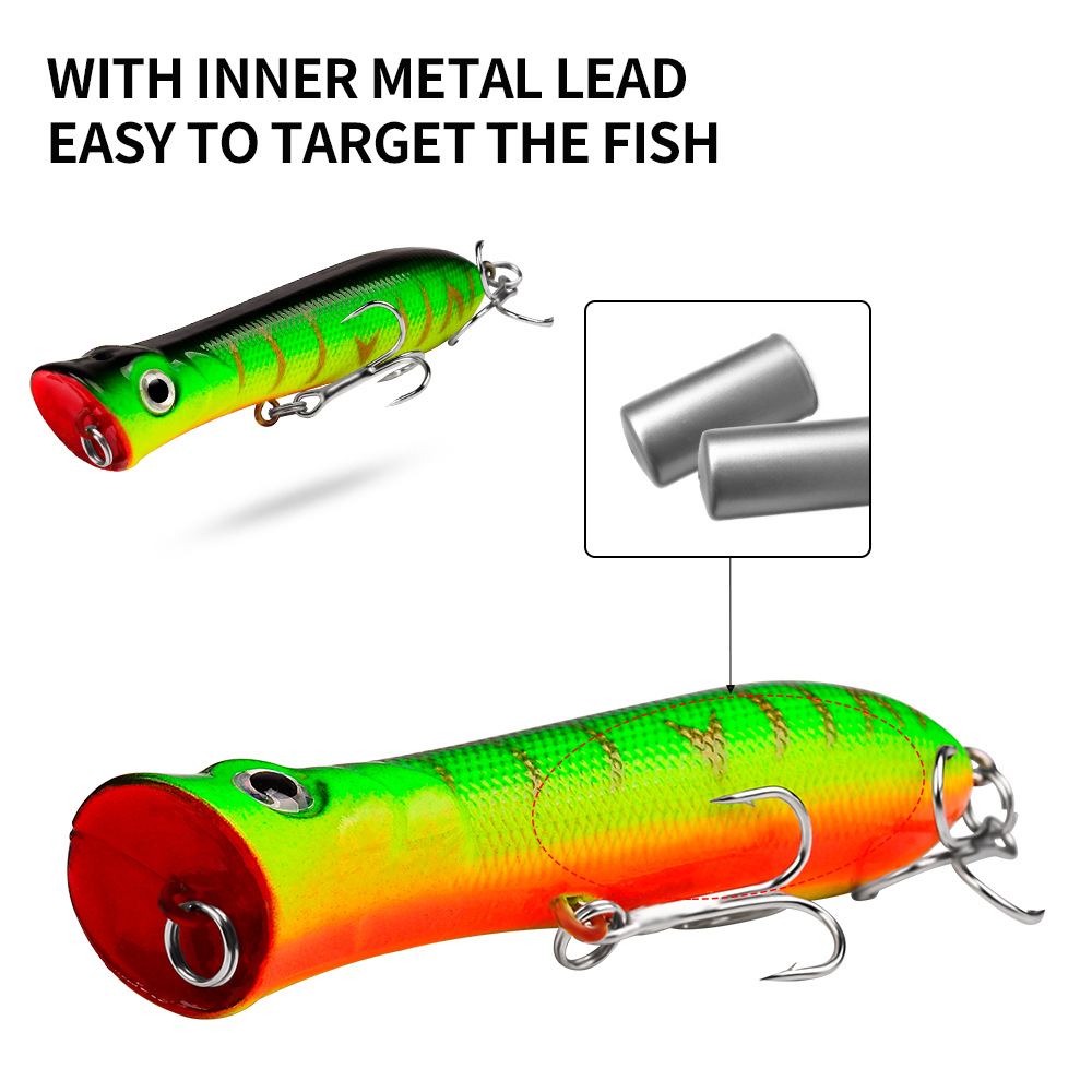 Поппер премиум-класса для длит – обзор и цена Fishing Lure Popper