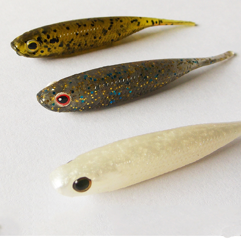 ESFISHING I глянцевая Shad 10  – обзор и цена Fishing Lure Soft Plastic