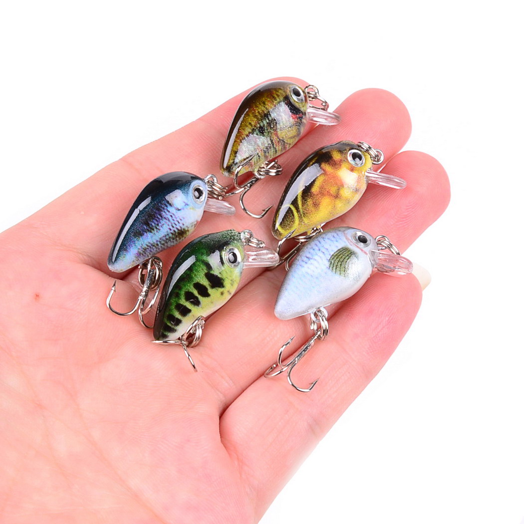 30 мм 2g Crazy воблер мини Top – обзор и цена Fishing Lure Topwater