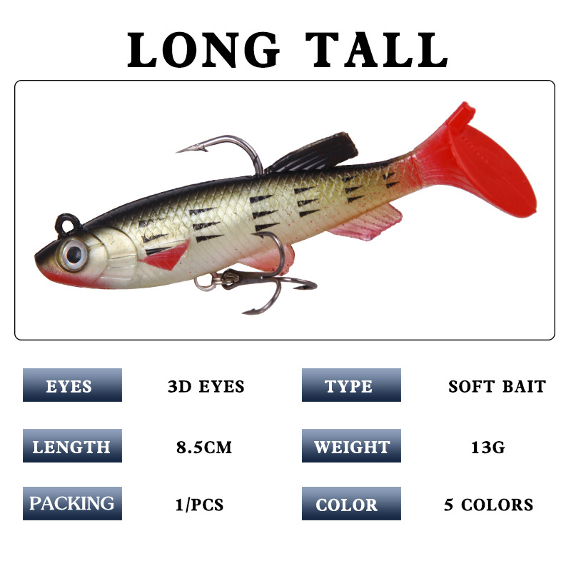 Мягкая приманка с Т-образным х – обзор и цена Fishing Lure Soft Plastic