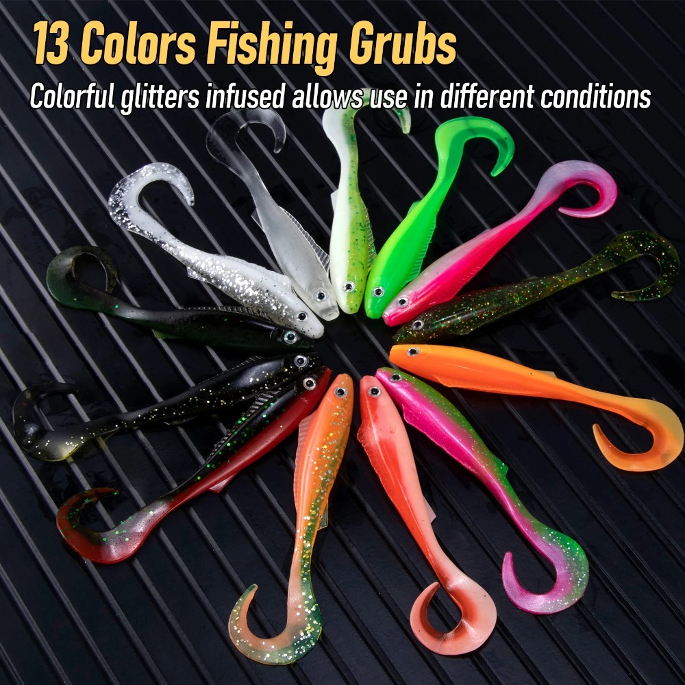 5 шт. — Динамичные и реалистич – обзор и цена Fishing Lure Soft Plastic